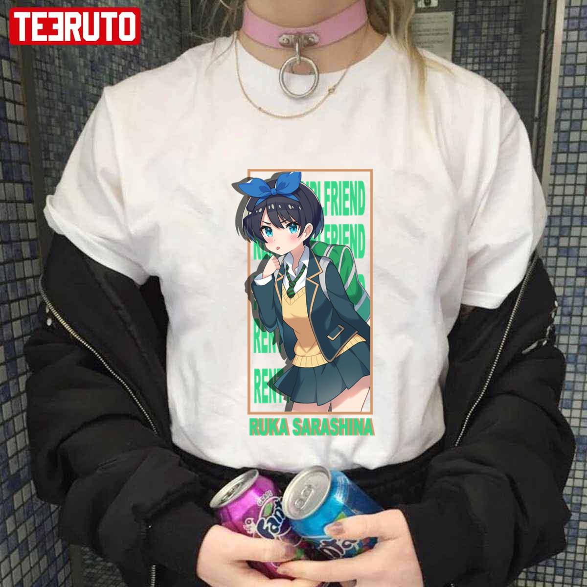 Ruka Sarashina In Uniform Rent A Girlfriend Art Unisex T-shirt