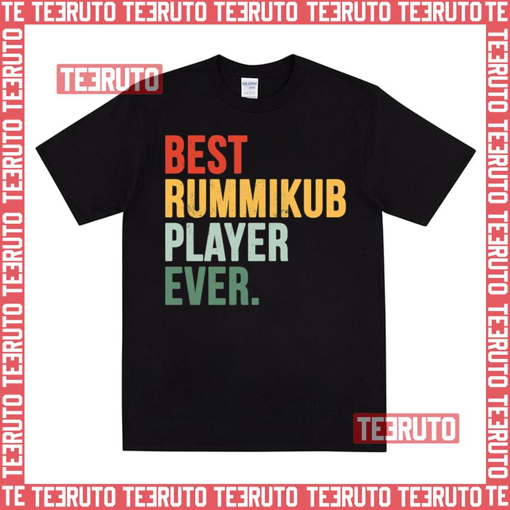 Rummikub Player Ever Grunge Boardgame Unisex T-Shirt
