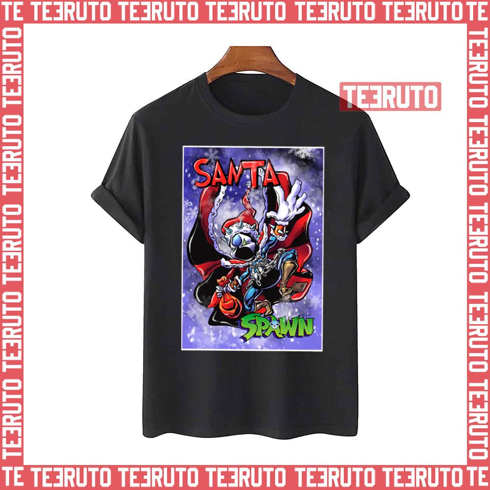 Santa Spawn Funny Design Hellspawn Unisex T-Shirt