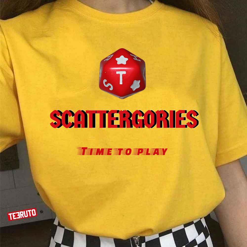 Scattergories Board Game Unisex T-Shirt