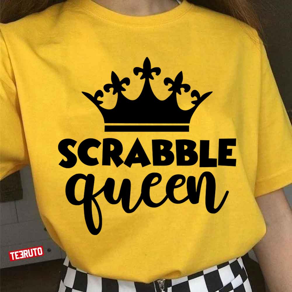 Scrabble Queen Boardgame Unisex T-Shirt