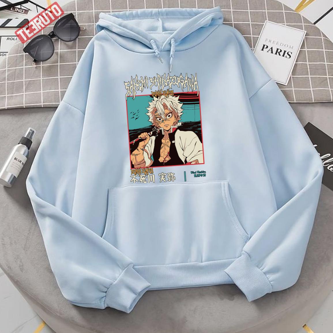 Shinazugawa Sanemi Anime Unisex Hoodie