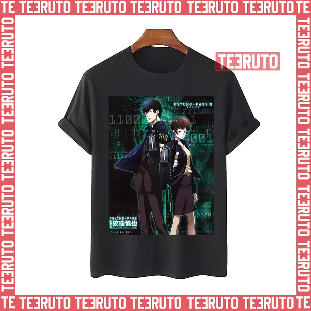 Shinya Kogami And Akane Tsunemori Psycho Pass Unisex T-Shirt