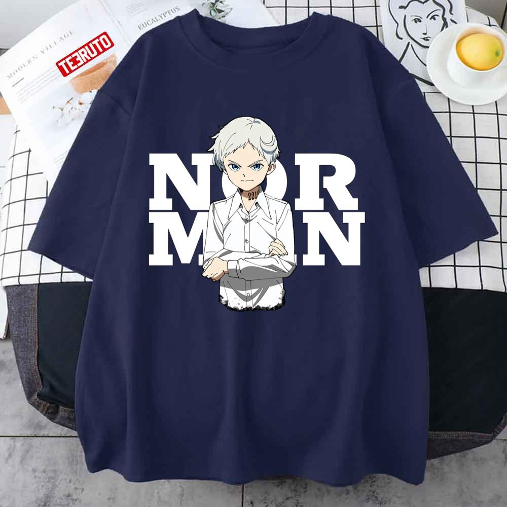 Single Norman The Promised Neverland Anime Character Unisex T-shirt
