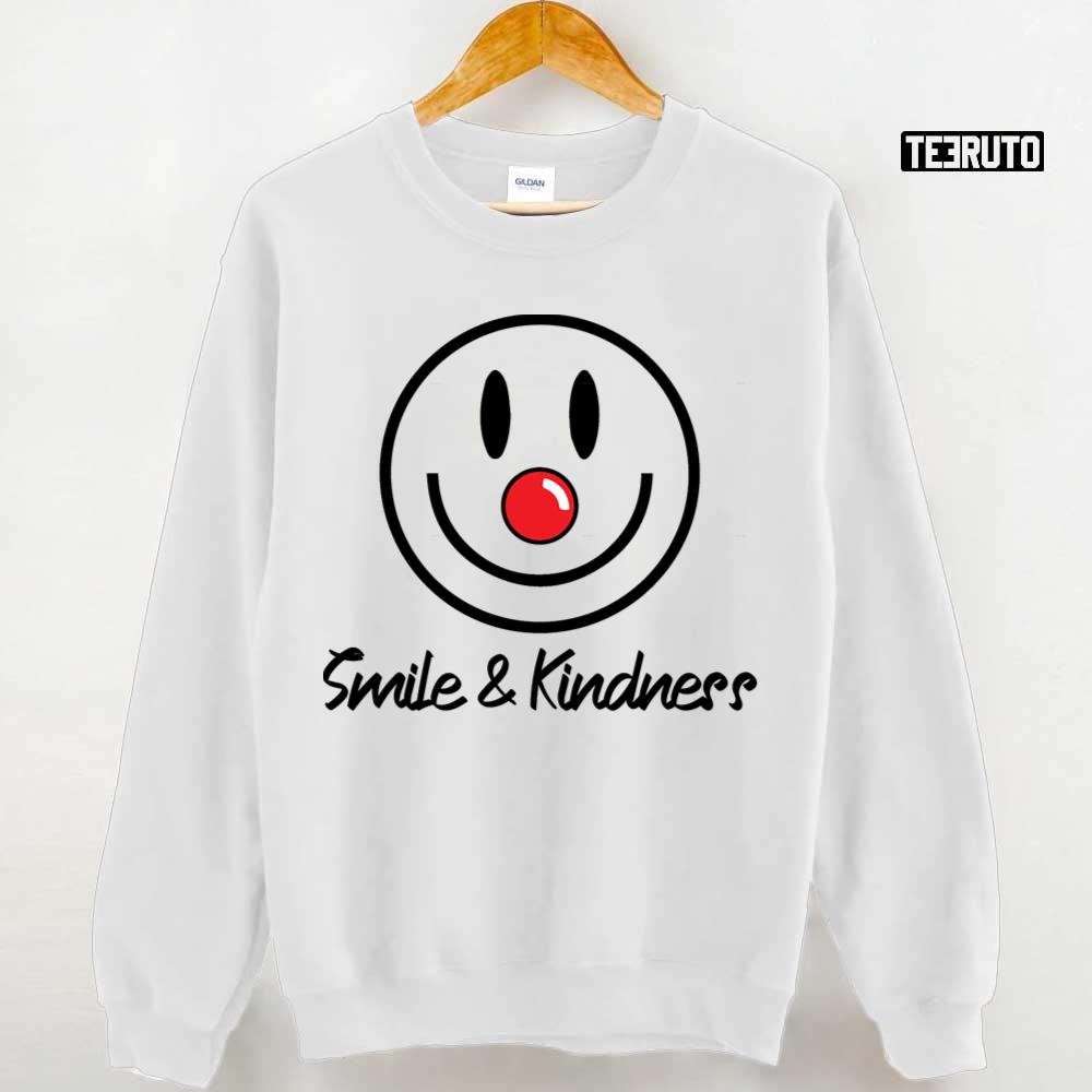Smile And Kindness Red Nose Day Unisex T-shirt