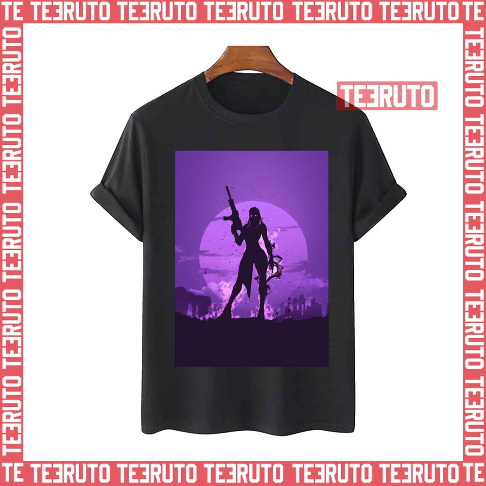 Soul Agent Sunset Design Valorant Unisex T-Shirt