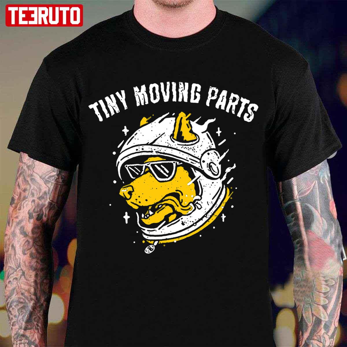 Space Dog Tiny Moving Full American Tour Unisex T-Shirt