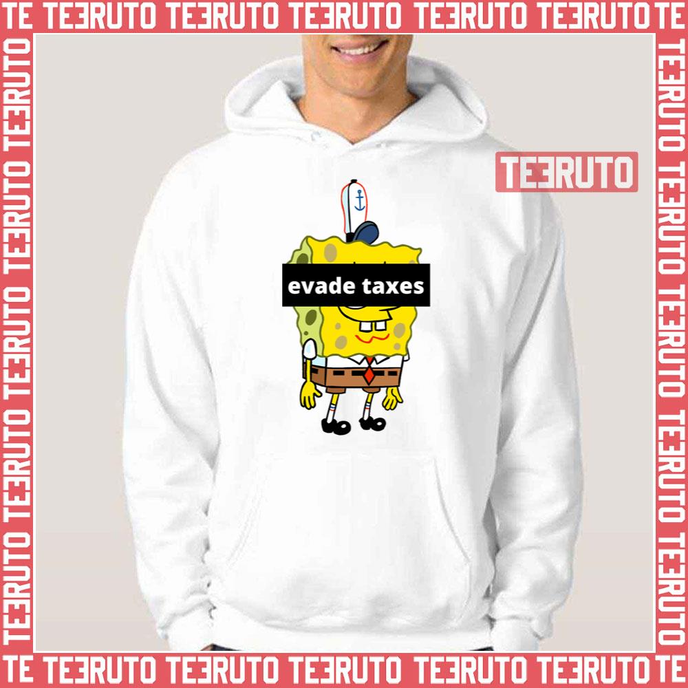 Spongebob Evade Taxes Unisex T-Shirt