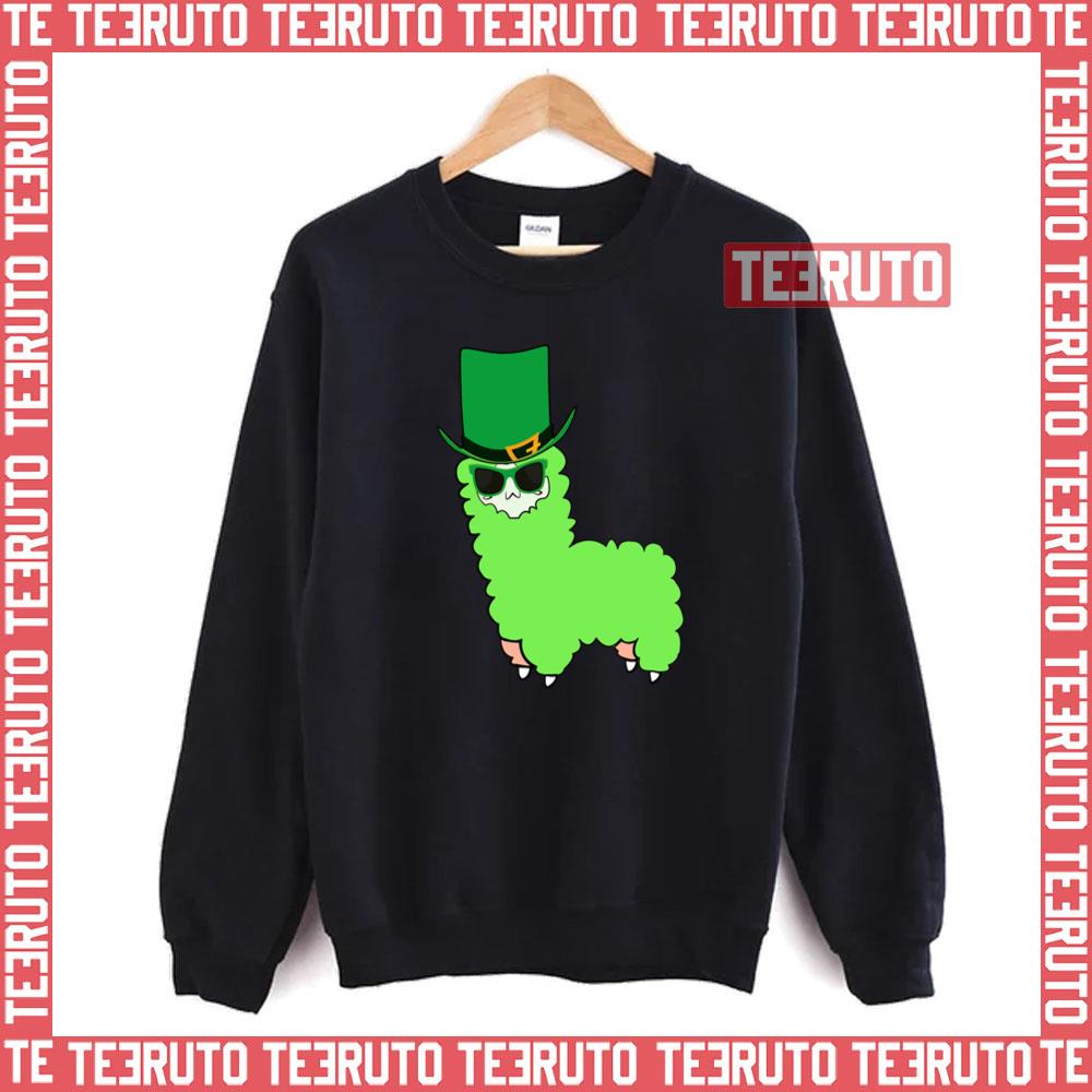 St Patrick’s Day Alpaca Unisex Sweatshirt