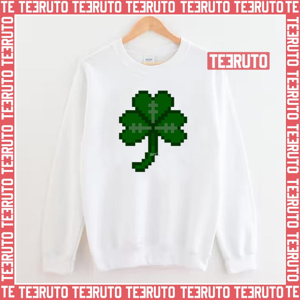 St Patrick’s Shamrock Pettern Unisex Sweatshirt