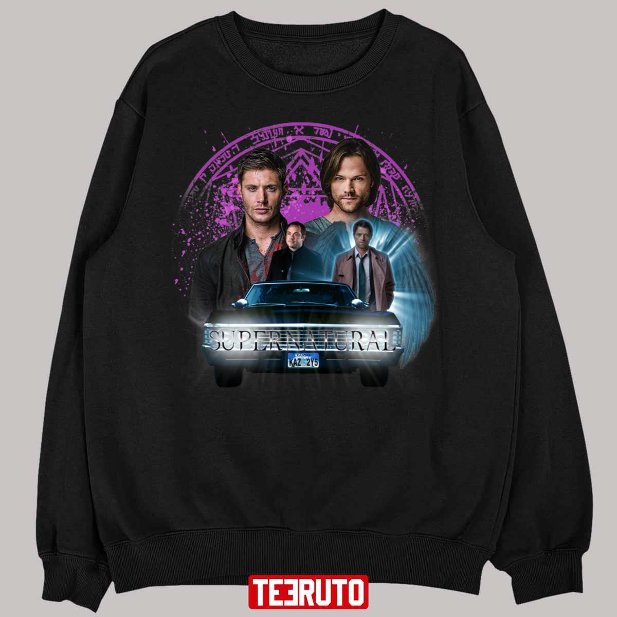 Supernatural The Roads Journey Unisex T-Shirt - Teeruto