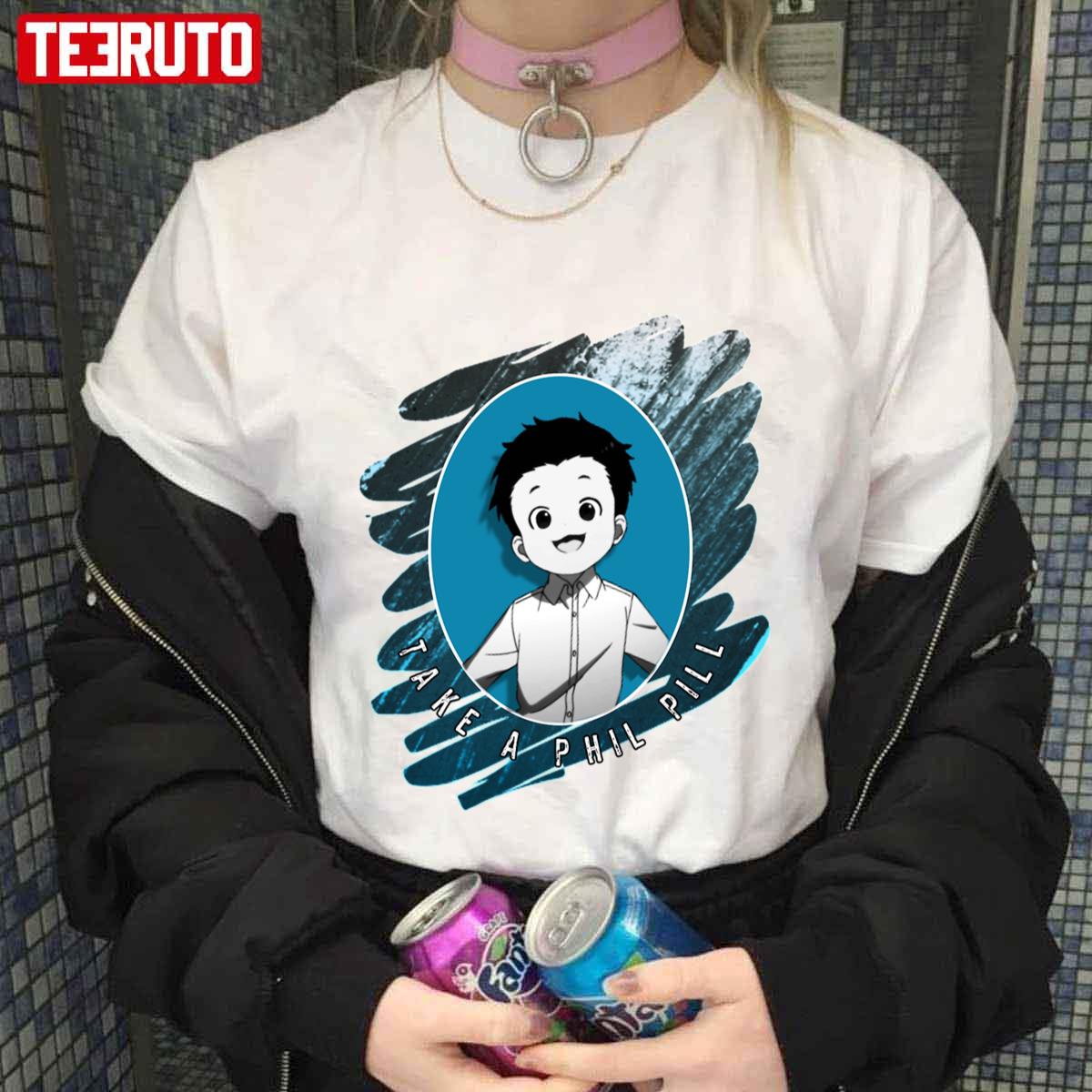 Take A Phil Pill The Promised Neverland Phil Unisex T-shirt