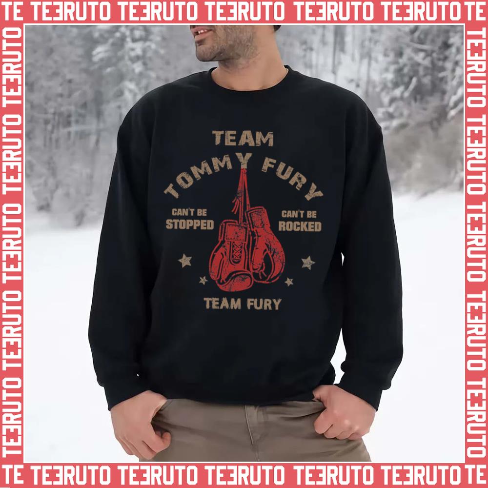 Team Tommy Fury T Shirt Boxing Unisex Sweatshirt