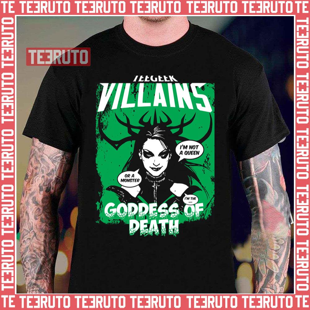 Teegeek Villain Hela Marvel Villain Unisex T-Shirt