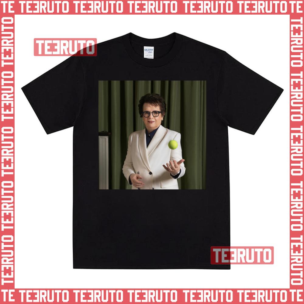 Tennis Ball And Billie Jean King Unisex T-Shirt