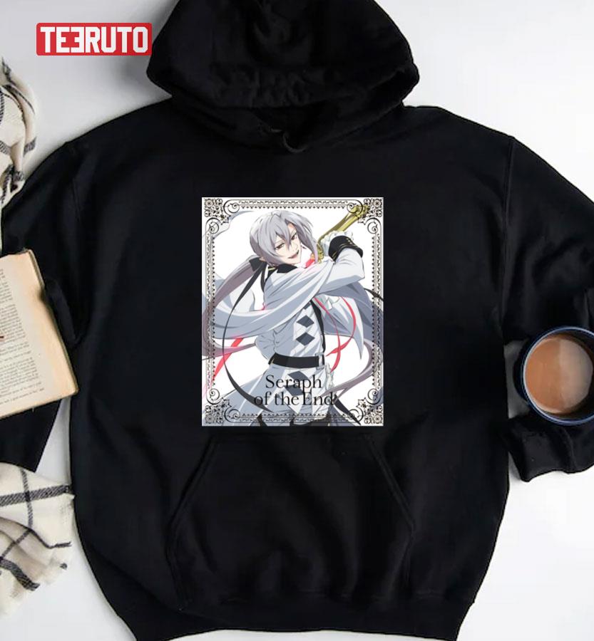 The Anime Yuichiro Mikaela Vampire Ferid Bathory Seraph Of The End Vintage Unisex Sweatshirt