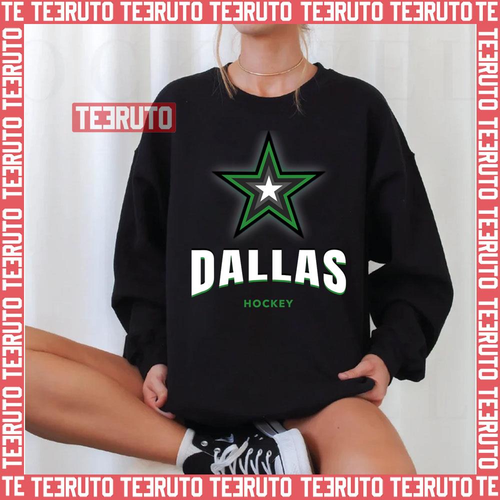 The Green Star Dallas Stars Hockey Unisex Sweatshirt