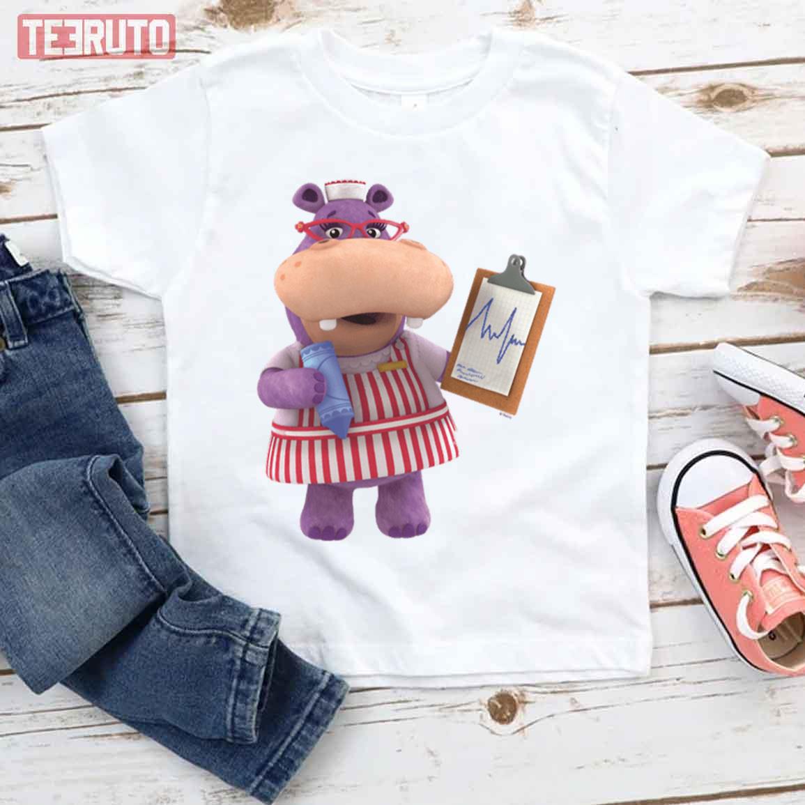 The Hippo Nurse Doc Mcstuffins Unisex T-Shirt