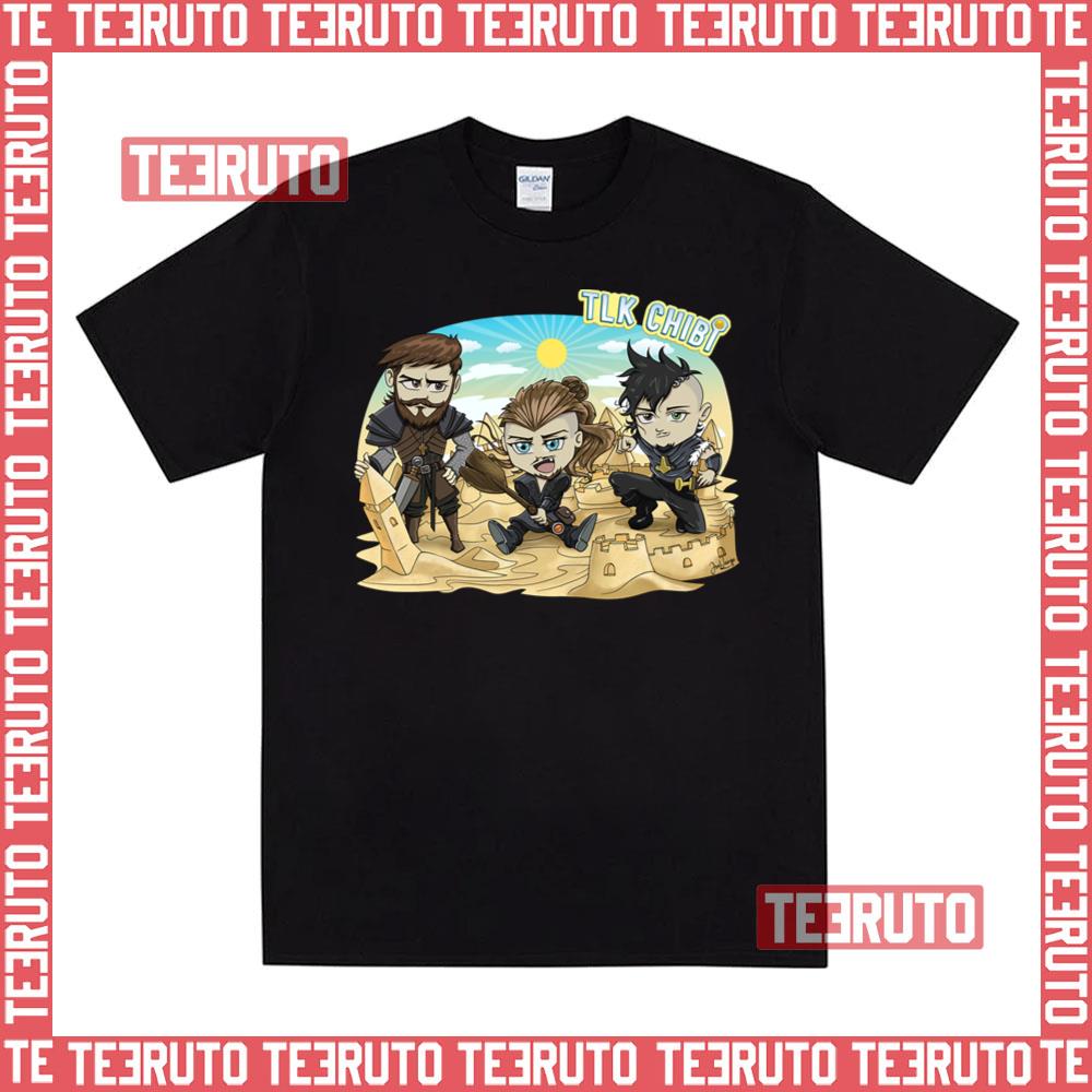 The Last Kingdom Chibi Finan Uhtred Sihtric Unisex T-Shirt