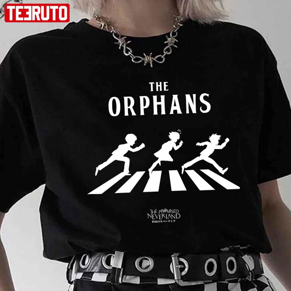 The Orphans The Promised Neverland Abbey Road Inspired Unisex T-shirt
