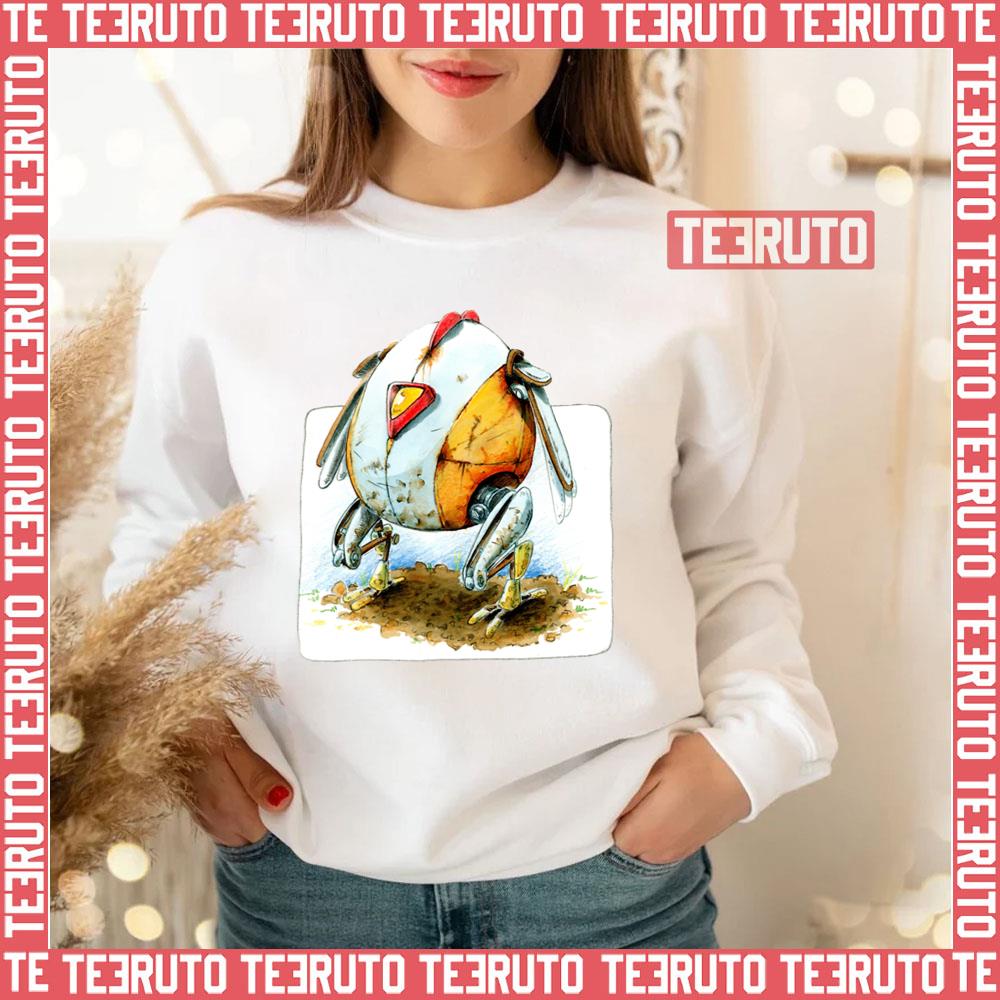 The Running Guy Robot Chicken Unisex Sweatshirt