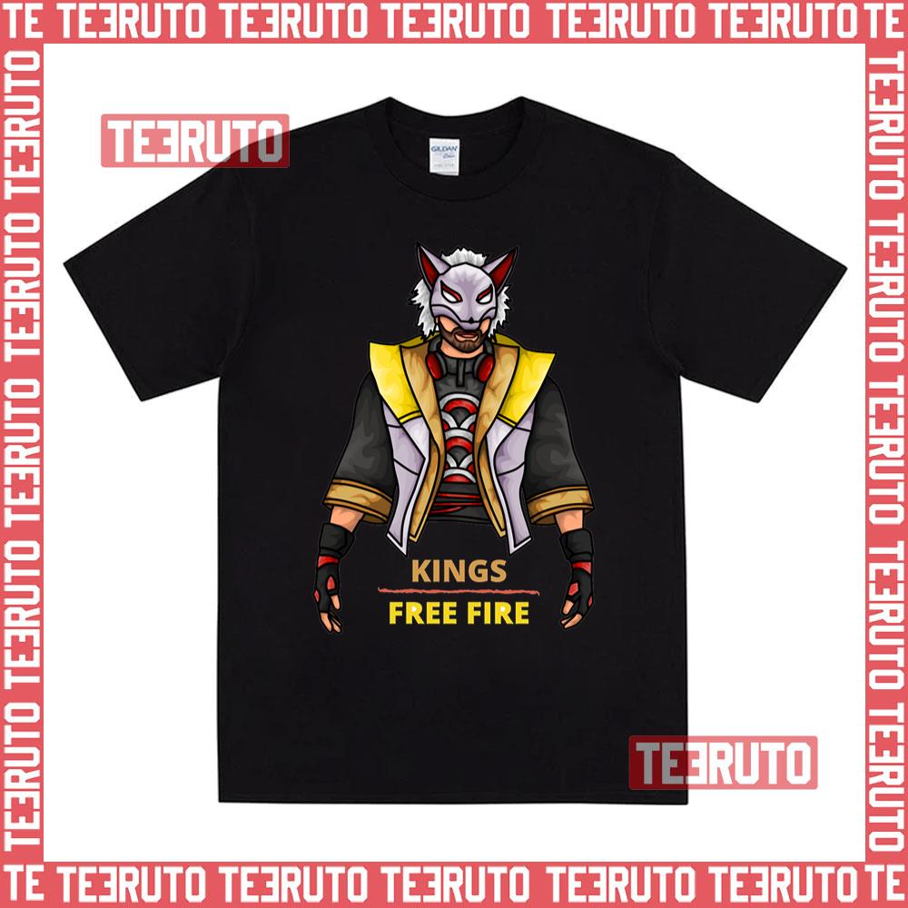 The Wolf Masked King Garena Free Fire Unisex T-Shirt