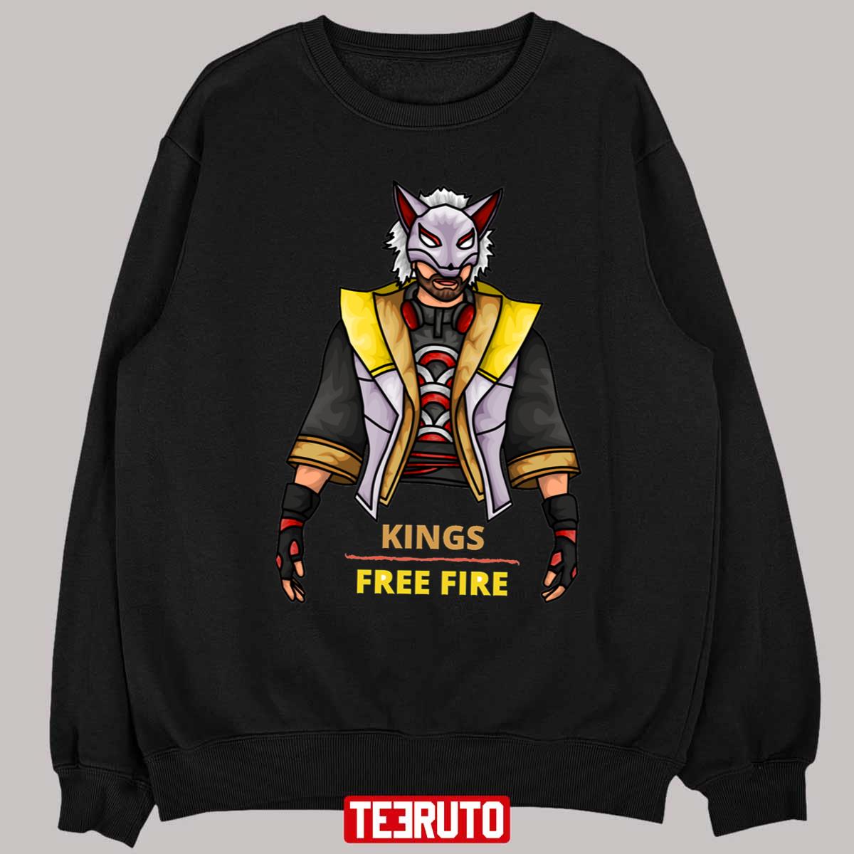 The Wolf Masked King Garena Free Fire Unisex T-Shirt