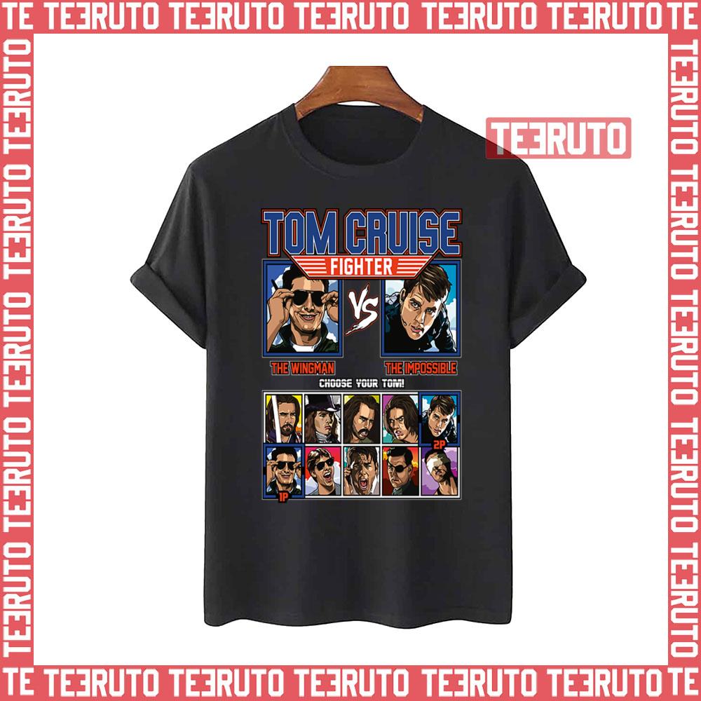 Tom Cruise Fighter Topgun Vs Mission Impossible Unisex T-Shirt
