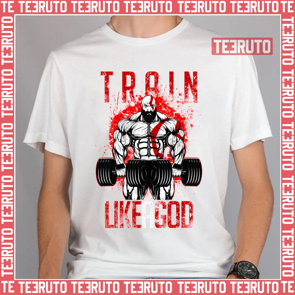 Train Like A God Kratos Bodybuilding Unisex T-Shirt