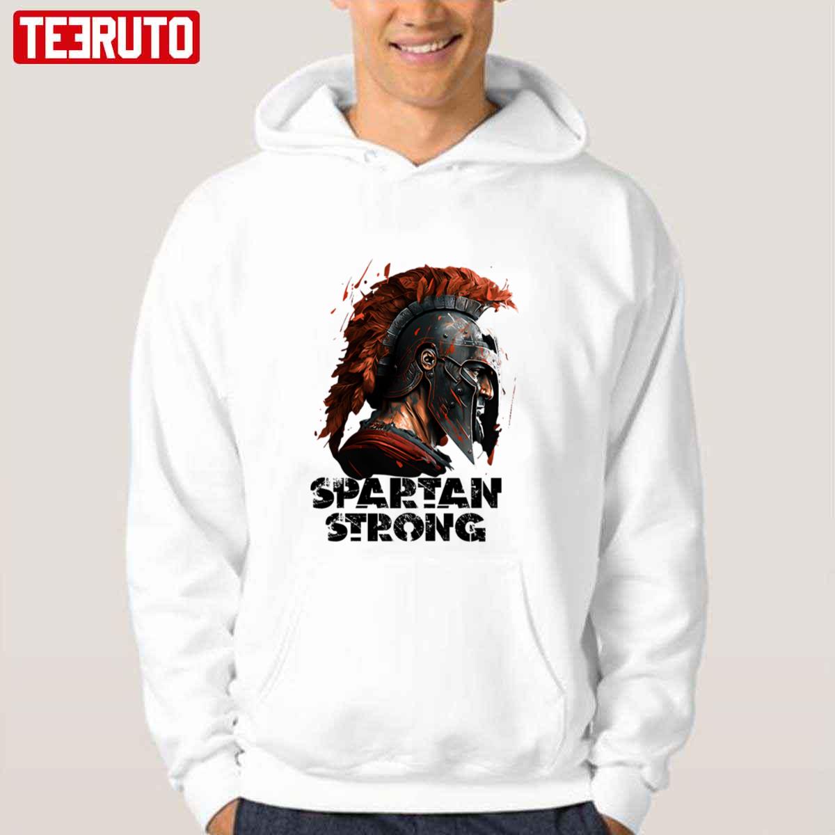 Trennding Spartan Strong Grunge Art Unisex Hoodie