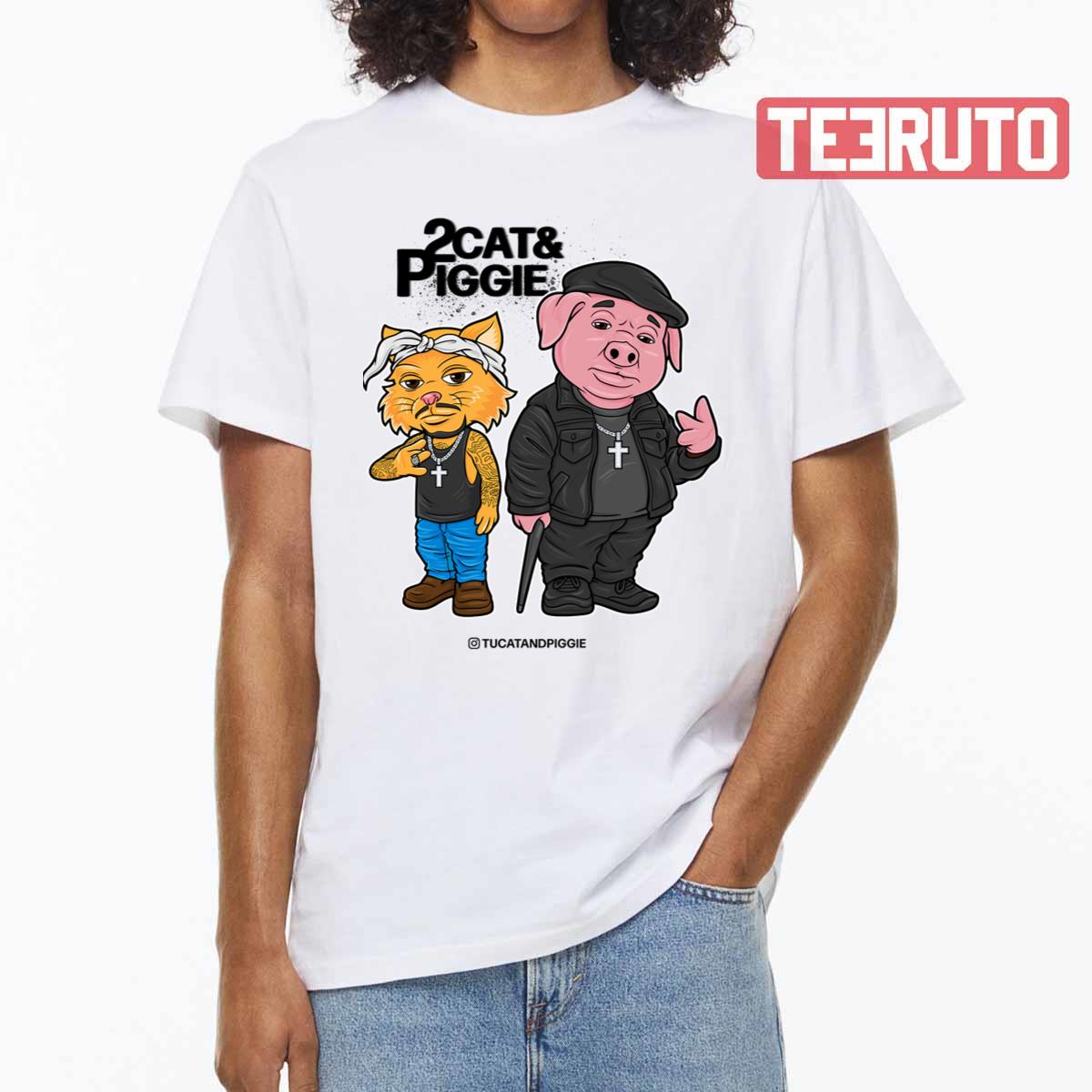 Tucat & Piggie 2pac And Biggie The Notorious B.I.G Biggie Unisex T-shirt