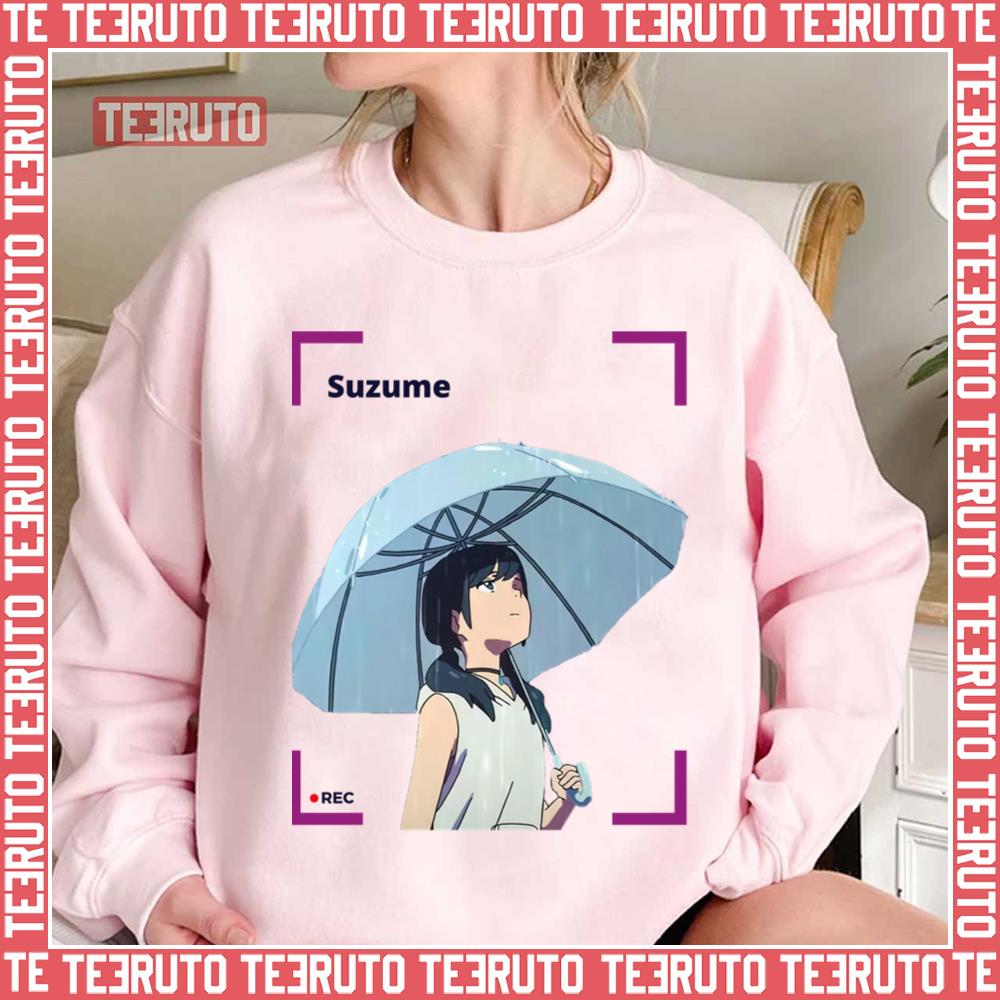 Umbrella Suzume No Tojimari Unisex Sweatshirt