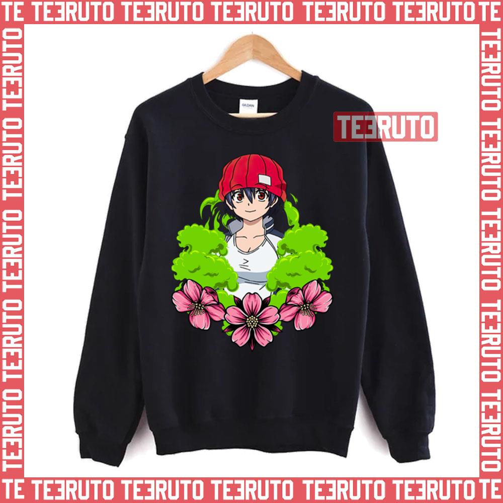 Undead Unluck Fuuko Izumo Flowers Design Unisex Sweatshirt