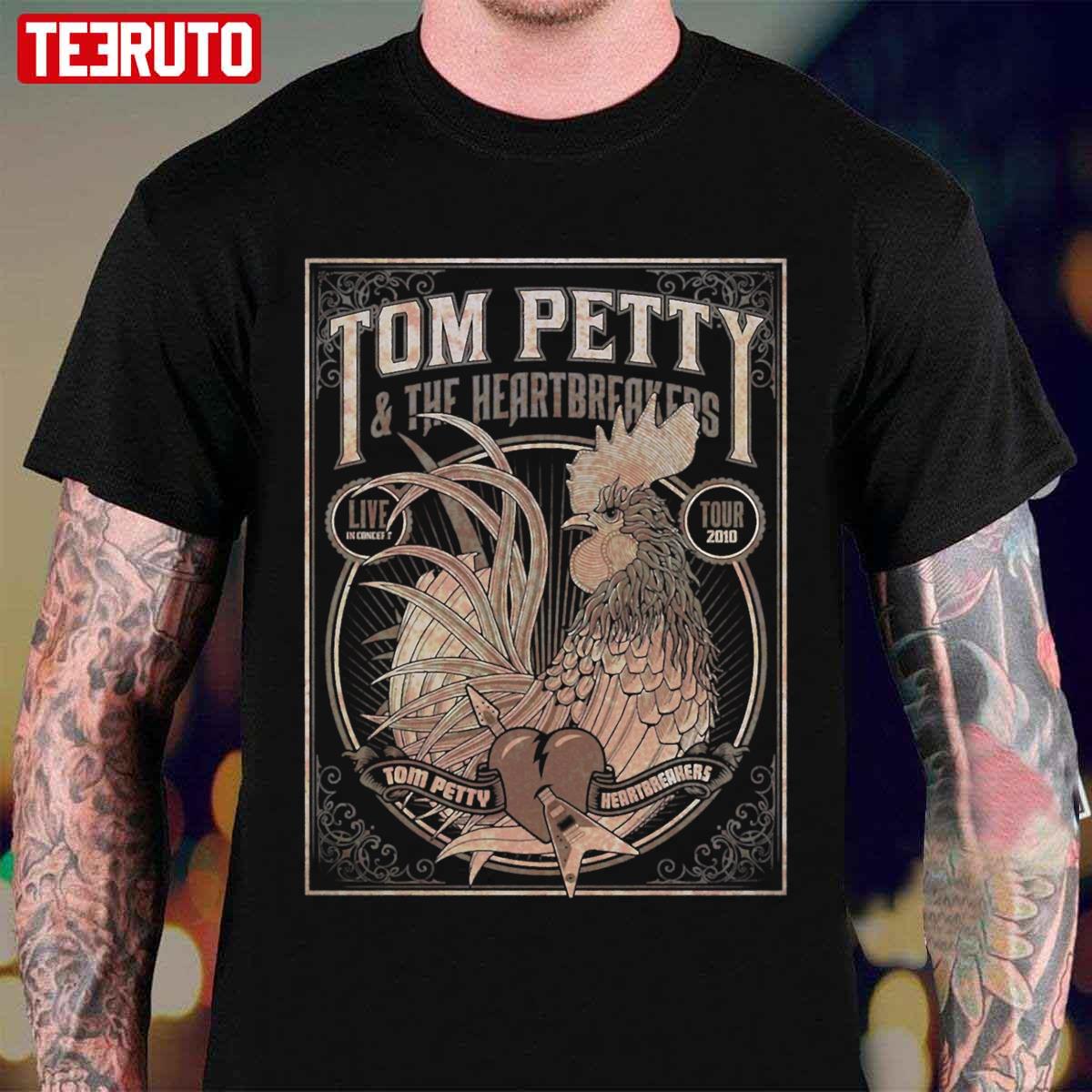 Tom Petty with tattoos - Tom Petty & The Heartbreakers