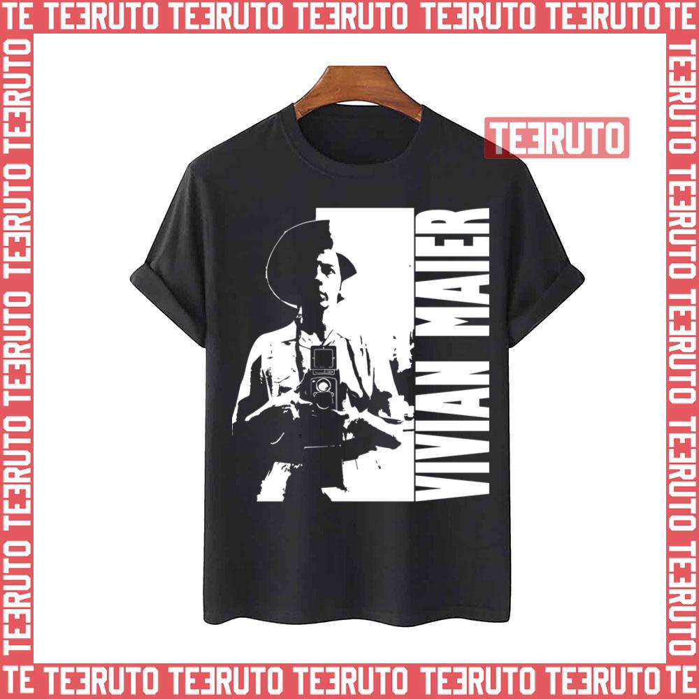 Vivian Maier White Art Unisex T-Shirt