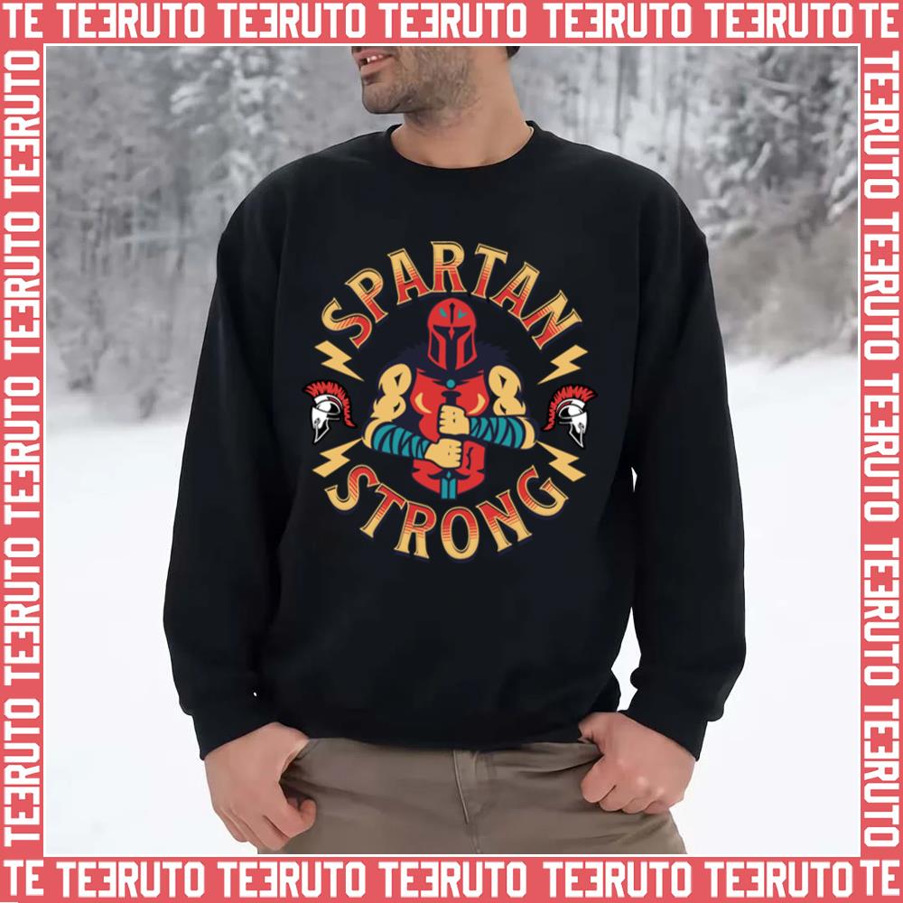 Warrior Graphic Spartan Strong Unisex Sweatshirt