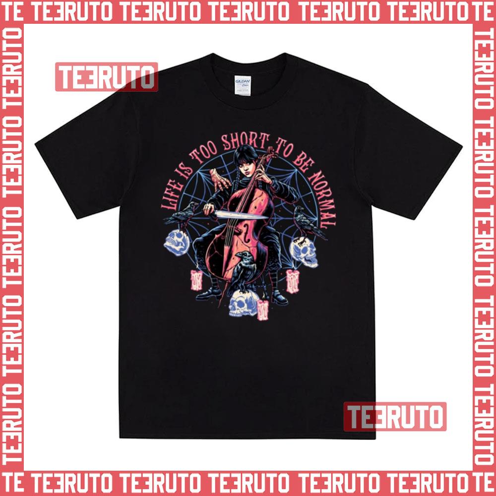 Wednesday Addams Jenna Ortega Addams Nevermore Wenclair Nightshades Unisex T-Shirt