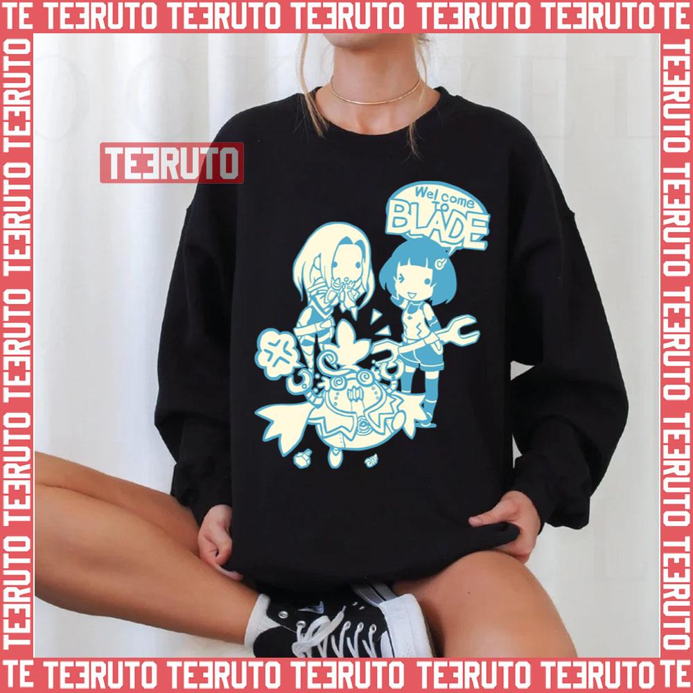 Welcome To Blade Manga Design Xenoblade Chronicles Unisex Sweatshirt