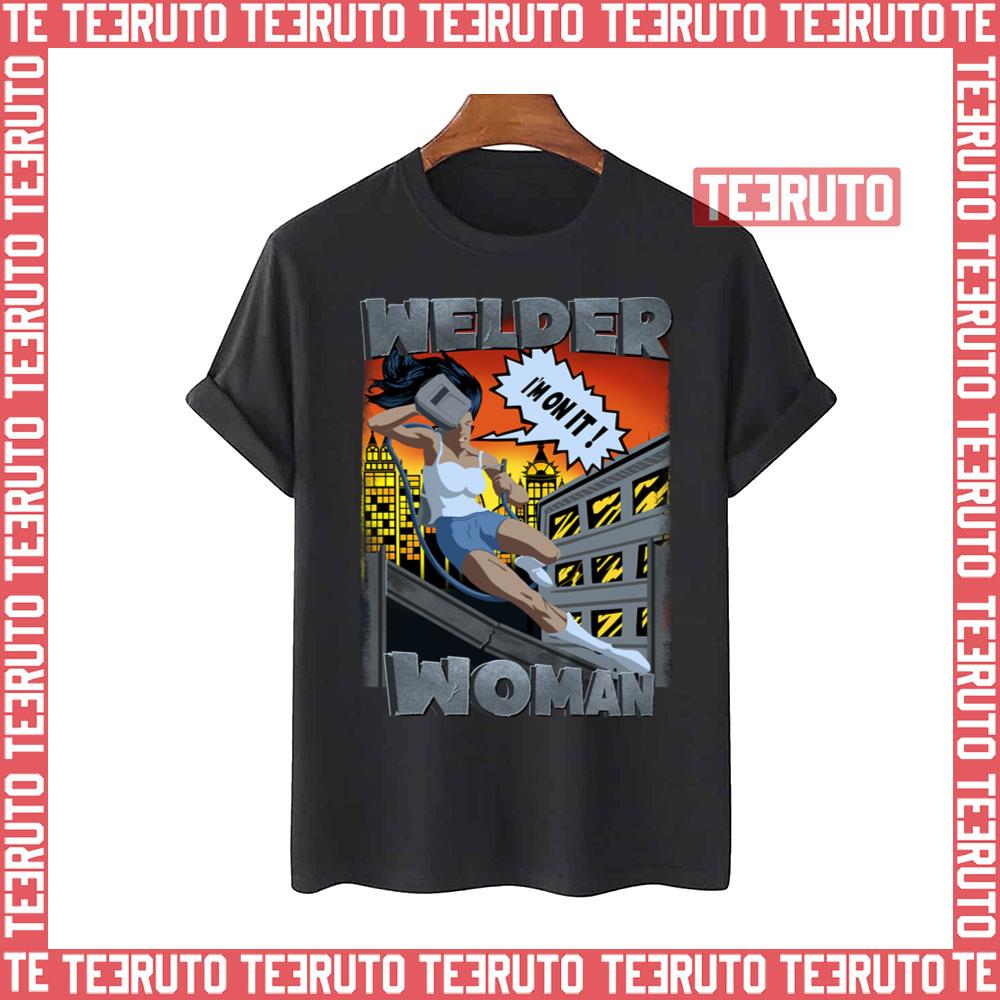 Welder Woman Comic Art Unisex T-Shirt
