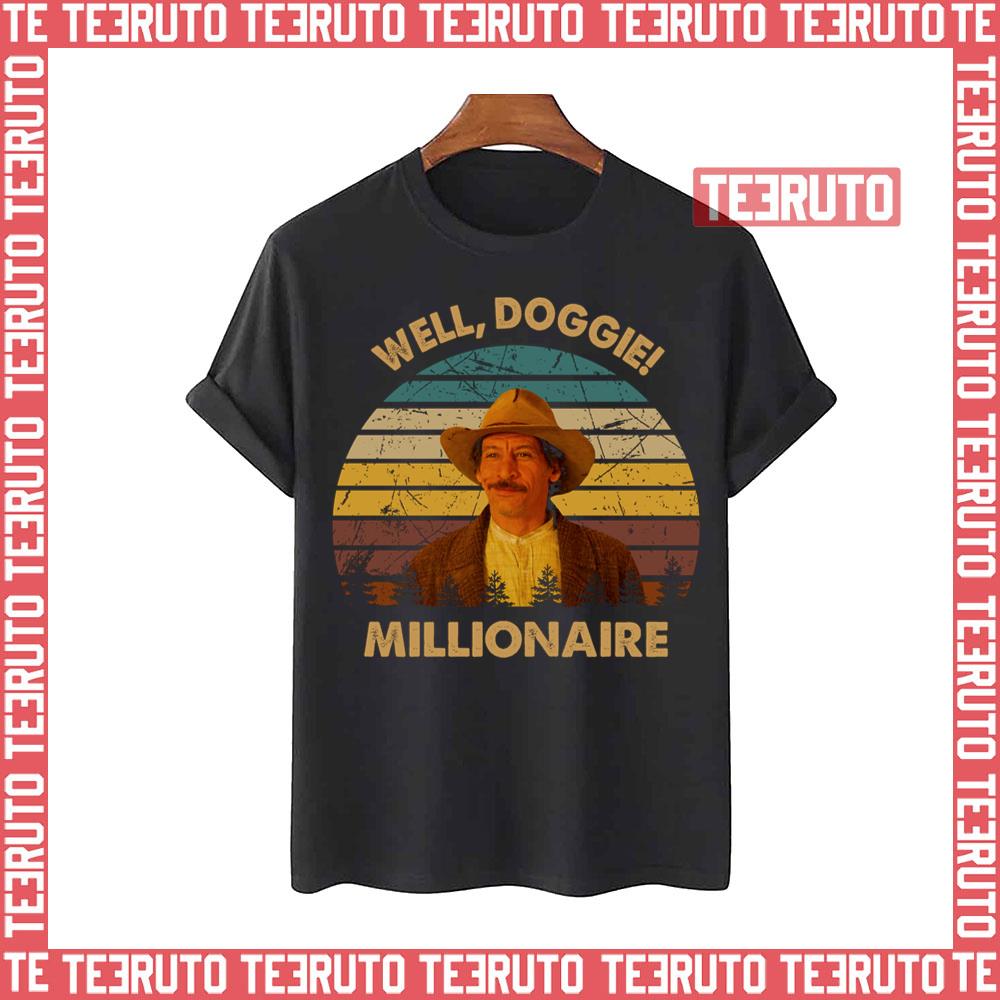 Well Doggie Millionaire Graphic Character Unisex T-Shirt