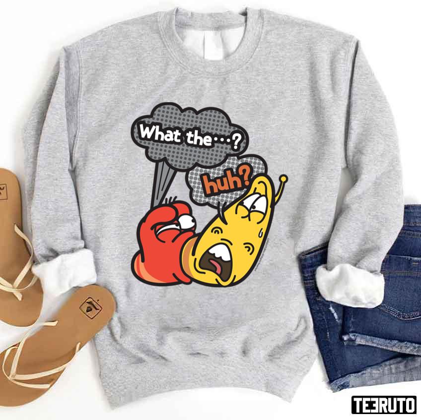 What The F Larva Animation Funny Unisex Sweatshirt