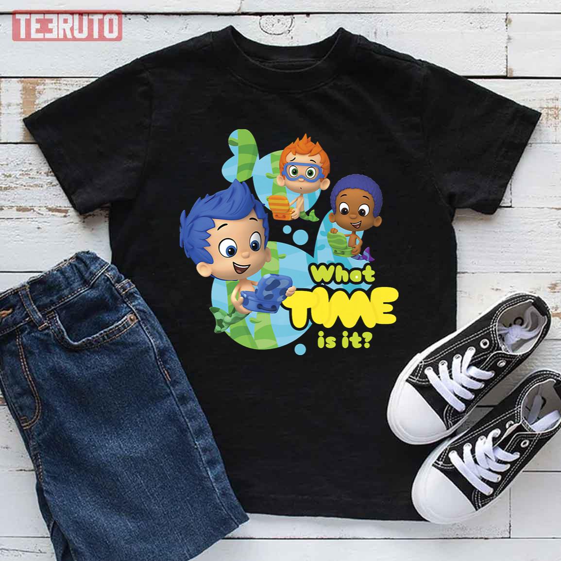 What Time Is It Group Shot Bubble Guppies Unisex T-Shirt