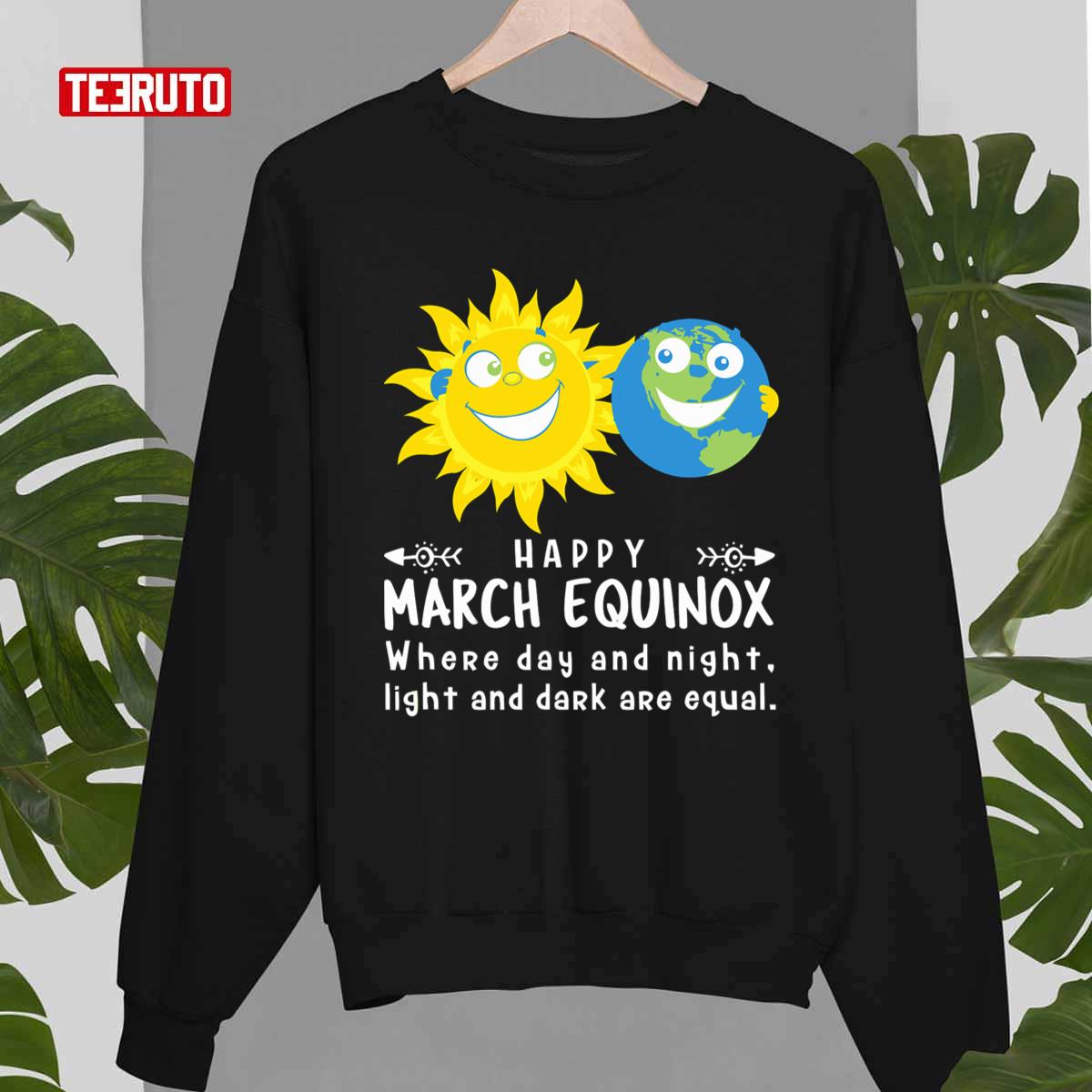 Where Day And Night Light And Dark Are Equal March Equinox Unisex T-shirt
