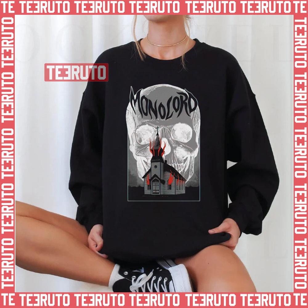 White Horror House Monolord Unisex Sweatshirt