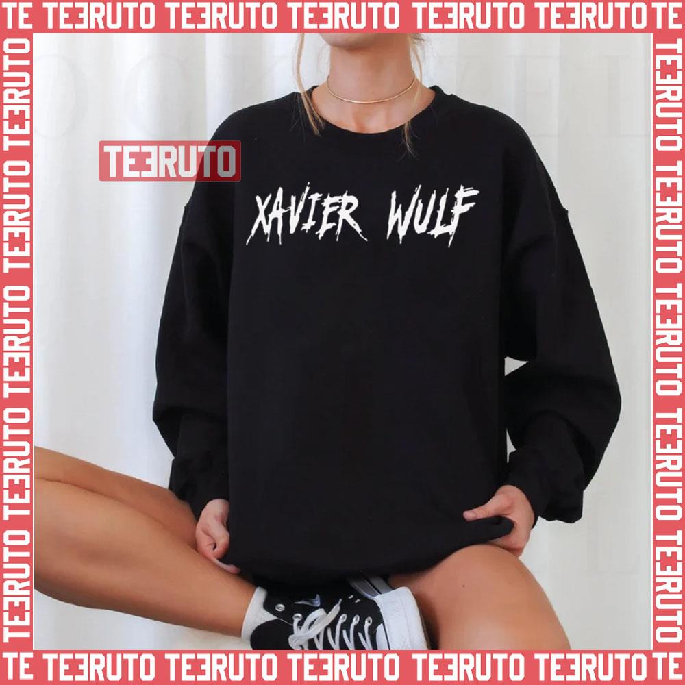 White Name Singer Xavier Wulf Unisex Sweatshirt