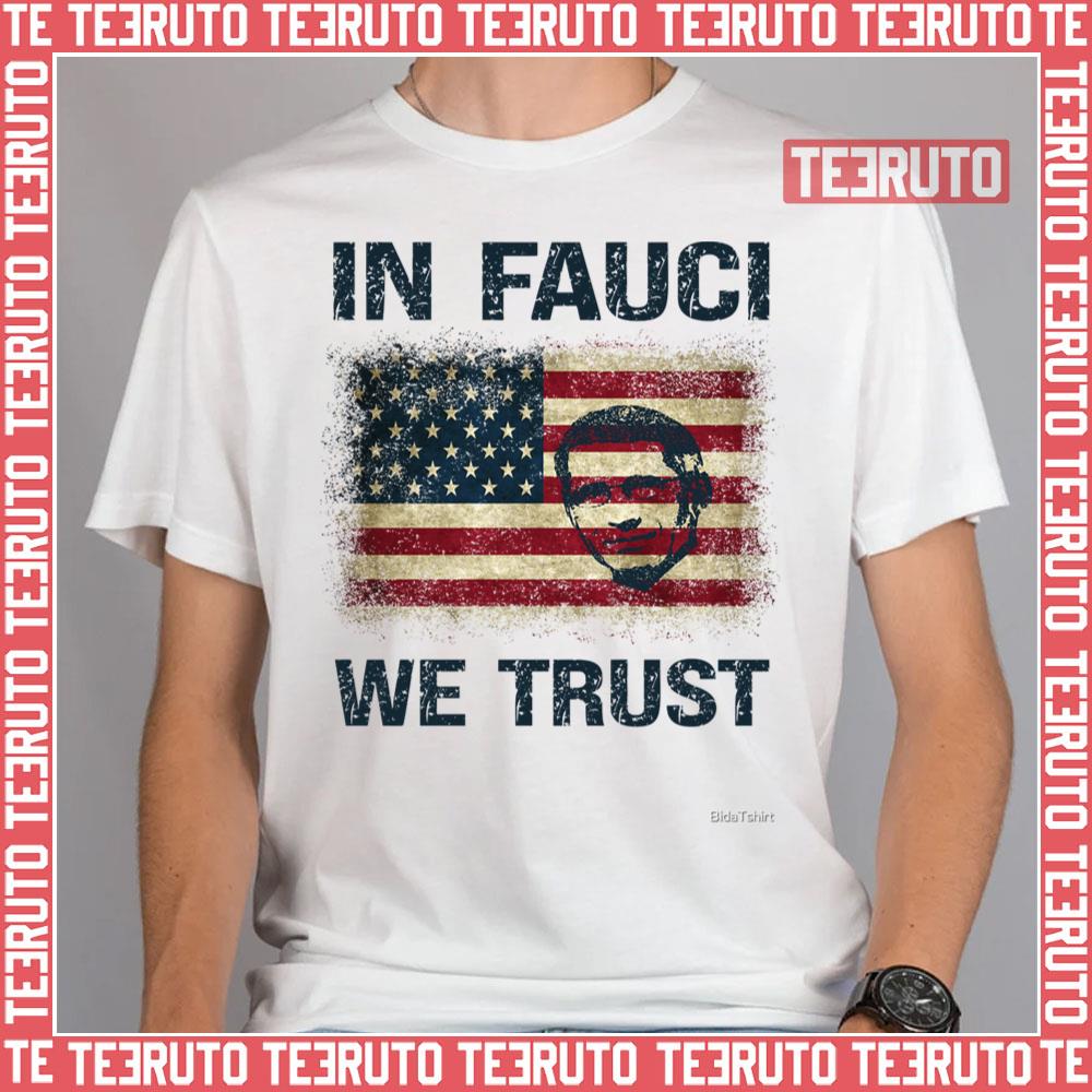 Will Ferrell Fauci Usa Flag Unisex T-Shirt