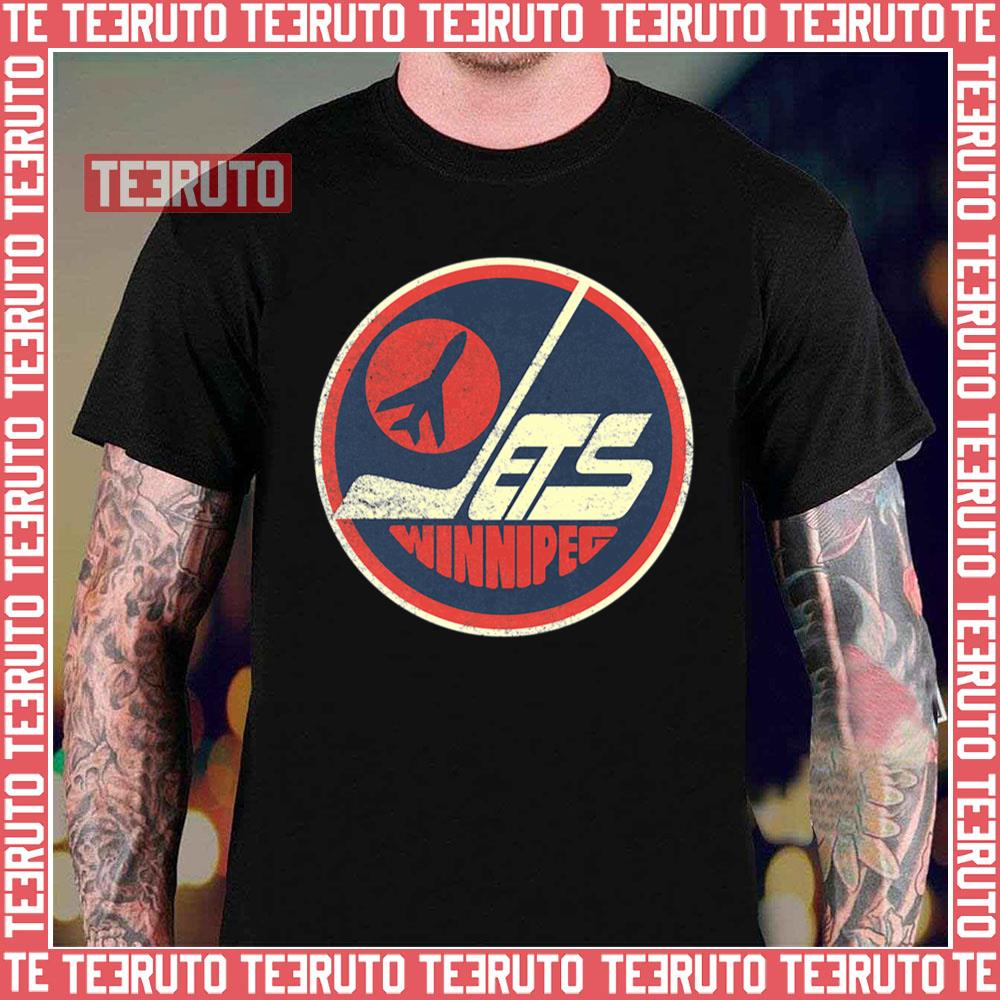 Winnipeg Jets Vintage Distressed T-shirt