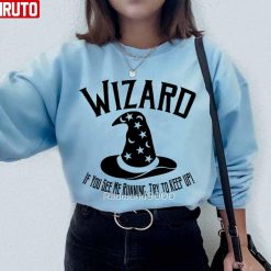 Wizard Try To Keep Up Everquest 2 Unisex Sweatshirt