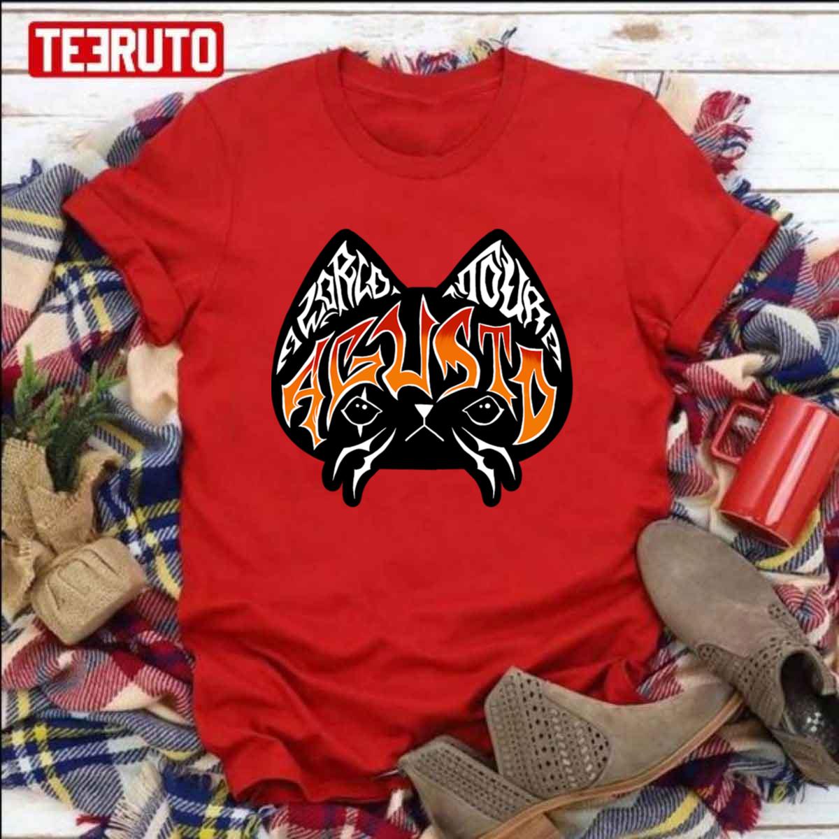 World Tour Suga Agust D Heavy Metal Cat BTS SUGA Min Yoongi Unisex T-shirt