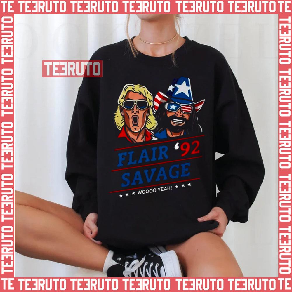 Wrestling Pro Funny Ric Flair 92 Savage Unisex Sweatshirt